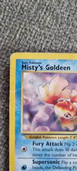 Misty's Goldeen - Pokemon TCG - HP - Common - Gym Heroes 85/132 - Image 2