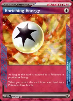 Enriching Energy 191/191 Holofoil - Pokemon SV08: Surging Sparks - NM - Image 1