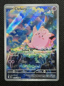 2026 Pokemon Perfect Order Clefairy Illustration Rare #094/088 - Image 1