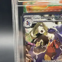 2025 POKEMON DRI SPECIAL ILLUSTRATION RARE #232 CYNTHIA'S GARCHOMP EX AGS 10 - Image 4
