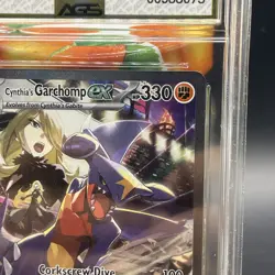 2025 POKEMON DRI SPECIAL ILLUSTRATION RARE #232 CYNTHIA'S GARCHOMP EX AGS 10 - Image 5