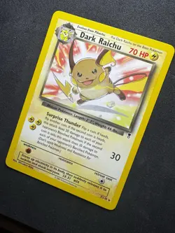 Pokemon TCG Dark Raichu Legendary Collection Non Holo 7/110 - Image 2