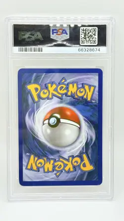 2006 Pokemon EX Legend Maker 57 Machop Reverse PSA 9 Mint - Image 2