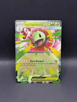 Mega Meganium ex 034 PROMO BLACK STAR HOLO Ascended Heroes Pokemon English Foil - Image 1