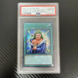 YuGiOh Dian Keto the Cure Master PSA10 Blue Secret Rare Promo Card - Image 1