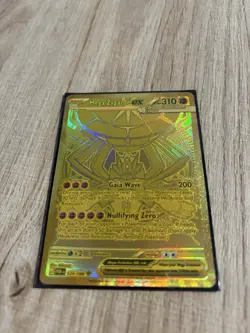Pokemon Mega Zygarde EX Gold Hyper Rare 124/088 - Perfect Order - Image 1