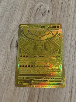 Pokemon Mega Zygarde EX Gold Hyper Rare 124/088 - Perfect Order - Image 2
