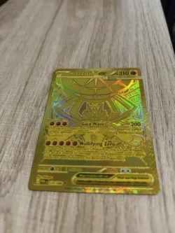 Pokemon Mega Zygarde EX Gold Hyper Rare 124/088 - Perfect Order - Image 3