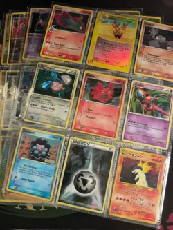 🫧Vintage Pokemon Collection Lot Binder Slugma + Deoxys.NM-LP+ Crispy!🤌#2 - Image 1