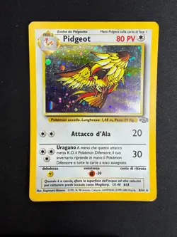 Pokemon Pidgeot 8/64 Jungle Rara Holo Unlimited Wizards ITA Carte Vintage - Image 1