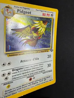 Pokemon Pidgeot 8/64 Jungle Rara Holo Unlimited Wizards ITA Carte Vintage - Image 3