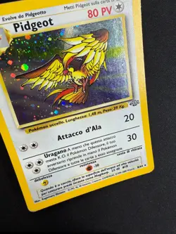 Pokemon Pidgeot 8/64 Jungle Rara Holo Unlimited Wizards ITA Carte Vintage - Image 5