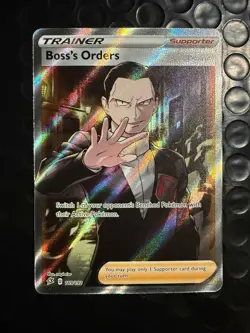 Pokemon TCG: Boss's Orders (Full Art) 189/192 D: Rebel Clash Holo - Image 1