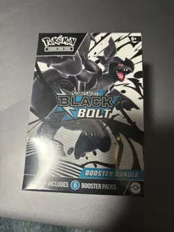 Pokemon Scarlet & Violet Black Bolt Booster Bundle - Image 1