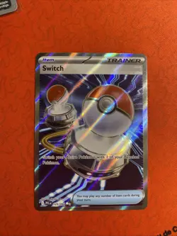 2025 Pokemon TCG Switch 123/94 PFL Full Art Ultra Rare NM - Image 1
