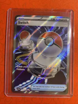 2025 Pokemon TCG Switch 123/94 PFL Full Art Ultra Rare NM - Image 3