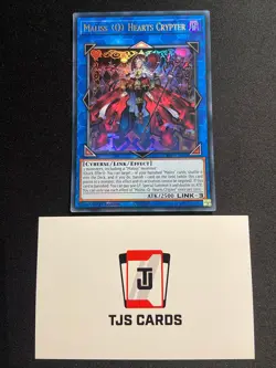 Maliss <Q> Hearts Crypter - Ultra Rare 1st Edition CRBR-EN020 - YuGiOh - Image 1