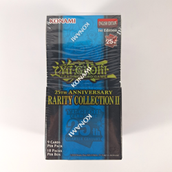 YuGiOh 25th Anniversary Rarity Collection II 2 Booster Box New Sealed 18 Packs - Image 1