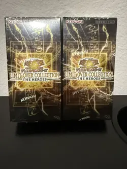 Konami Yu-Gi-Oh! Limit Over Collection The Heroes Booster Box Japanese 2 boxes - Image 1