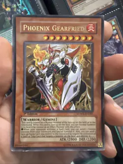 Yu-Gi-Oh! Phoenix Gearfried 1st Edition Ultra Rare SDWS-EN001 MP - Image 1