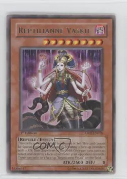 Reptilianne Vaskii (Rare) 1st Ed. YuGiOh Absolute Powerforce #ABPF-EN018 READ - Image 1