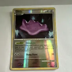 Pokemon Ditto Triumphant 17/102 Reverse Holo Rare Basic 40HP 20 Attack - Image 1