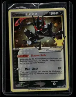 Pokemon TCG Greninja SWSH144 Sword & Shield Promo Sealed Gold Star NM B - Image 1