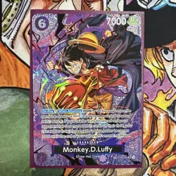 One Piece Monkey D. Luffy ST26-005 OP-15 SP - Image 1