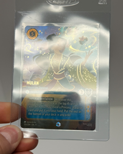 Disney Lorcana TCG MULAN Considerate Diplomat Enchanted 235/204 Fabled English - Image 3