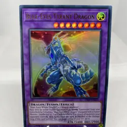 Yugioh Blue-Eyes Tyrant Dragon 25LP-EN019 Ultra Rare with Stamp NM - Image 2