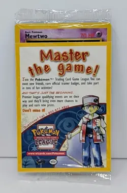Mewtwo #14 Black Star Promo Pokemon WOTC Card - Sealed - Master the Game 2000! - Image 1