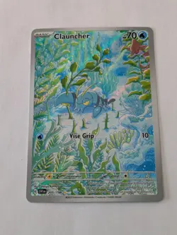Clauncher 205/198 Scarlet & Violet Base Set Pokemon Card NM Pack Fresh - Image 1