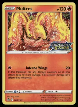 SWSH: Sword & Shield Promo Cards #SWSH185 Moltres - Image 1