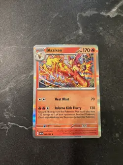 Blaziken 042/182 Holo TCG Pokemon Card Free Shipping Card - Image 1