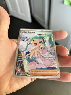 Pokemon TCG Lisia's Appeal Full Art Rare Card Surging Sparks 246/191 NM Pack Fre - Image 4