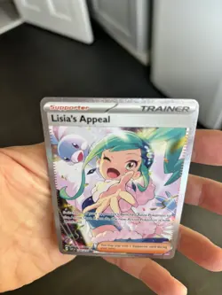 Pokemon TCG Lisia's Appeal Full Art Rare Card Surging Sparks 246/191 NM Pack Fre - Image 5