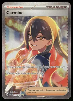 Pokemon Cards Carmine 217/167 Twilight Masquerade Special Illustration Rare NM - Image 1