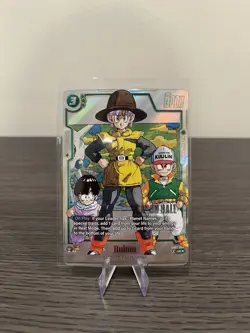 Bandai Dragon Ball Super Card Game Bulma SB02-044 Foil Battle Card Alt Art - Image 1