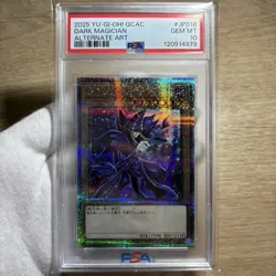 YuGiOh Dark Magician Alt Art PSA10 25th Secret Rare Collector Gem Mint - Image 1