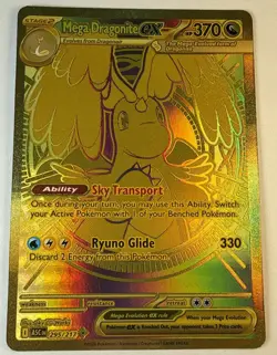 Pokemon Cards Mega Dragonite ex 295/217 Ascended Heroes Mega Hyper Rare NM - Image 1