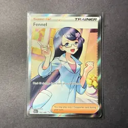 Pokemon TCG Fennel Black Bolt 162/086 Ultra Rare Full Art Holo Card English - Image 1
