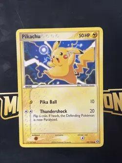 Pikachu 60/106 EX Emerald Common Pokemon Card - Image 1