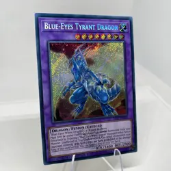 Yugioh Blue-Eyes Tyrant Dragon 25LP-EN019 Secret Rare with Stamp NM - Image 5