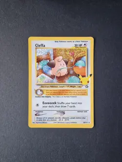 20/111 Cleffa Celebrations Classic Collection Sword Shield Pokemon Card Game TCG - Image 1