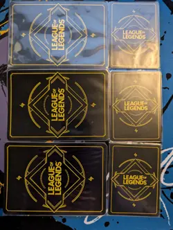 Riftbound Worlds 2025 Jumbo/Blank promo cards lot all in original sleeves - Image 2