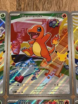 2026 Pokemon TCG First Partner Illustration Collection Promo Complete 9 Card Set - Image 3