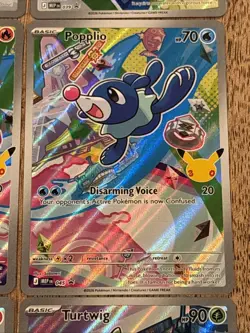 2026 Pokemon TCG First Partner Illustration Collection Promo Complete 9 Card Set - Image 5