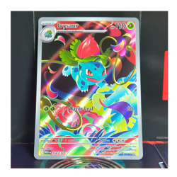 Pokemon Ivysaur Illustration Rare Holo Card 134/132 Stage 1 Me01 Mega EN - Image 1