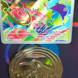 Pokemon Ivysaur Illustration Rare Holo Card 134/132 Stage 1 Me01 Mega EN - Image 3