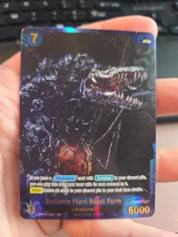 Biollante Plant Beast Form - Godzilla Trading Card Game - EBP01-058+ SP- NM/MT - Image 1